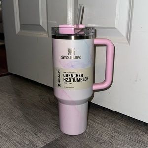 NEW Release Stanley 40oz Quencher H2.0 Tumbler watercolor Tulle 💗